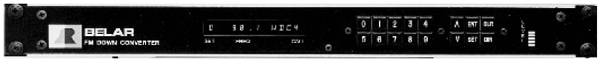 Amerikāņu BELAR FMM-4A digitālo frekvenču monitors