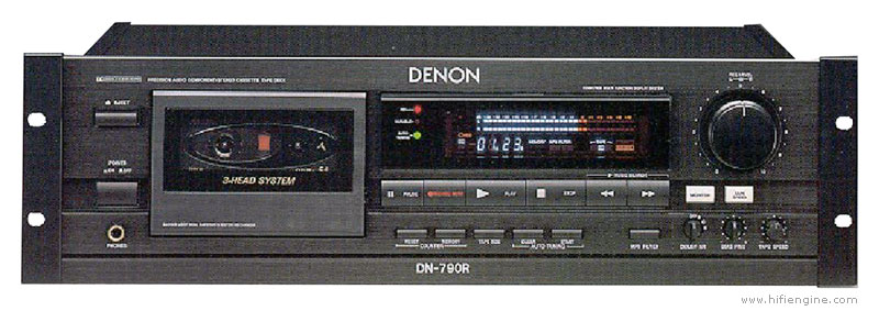 Denon (Denon) DN-790R პროფესიული ჩაწერა სამი ერთი deck ხელმძღვანელი