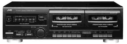 JVC TC-118BK double deck