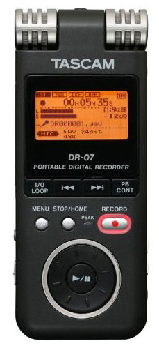 TASCAM DR-07 हाथ रिकॉर्डर
