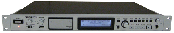 TASCAM HD-R1 solid-state recorders Rack