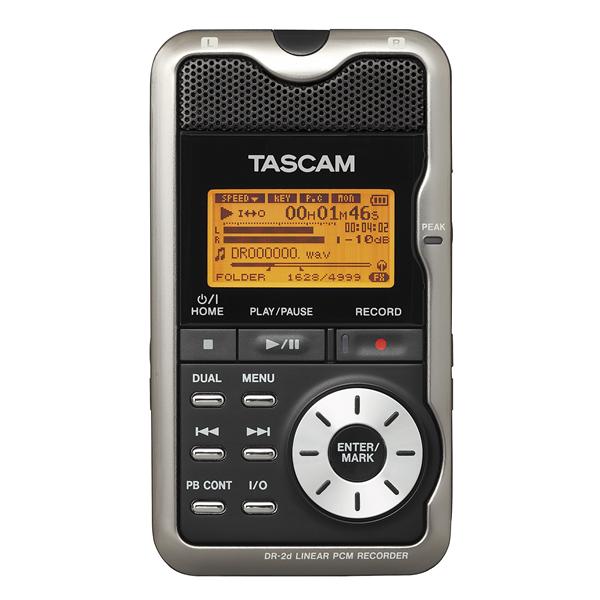Tascam DR-2d lancement de l'enregistreur portable