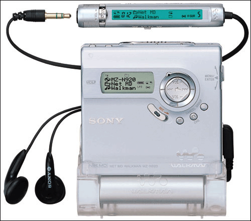 SONY MZ-NH920 MD interviu mašina