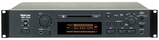 जापान TASCAM MD-350 एमडी मशीन