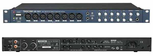 Tascam US-1641 audio interface