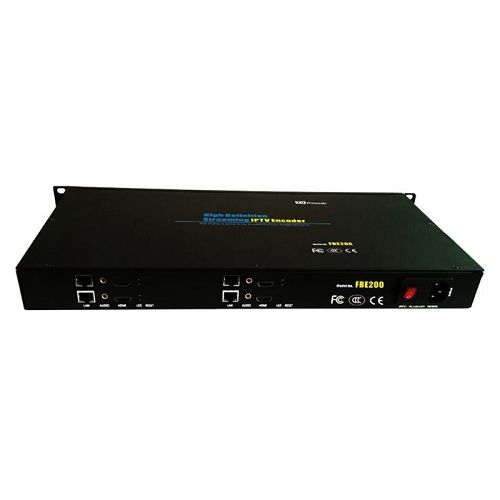 FMUSER 4 1 v H.264 H.265 s vysokým rozlišením HD IPTV Streaming Encoder-FBE204-H.265