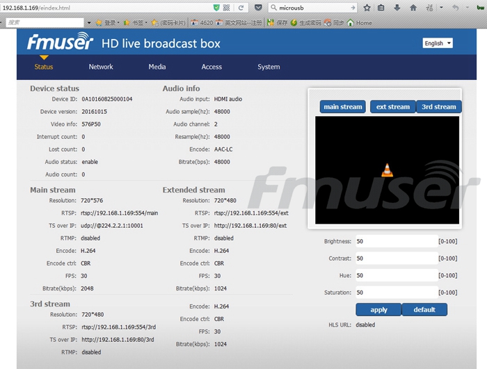 Enkoder iptv System zarządzania siecią