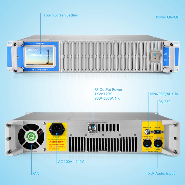 trasmettitore fm 1kw