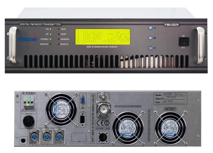 500 watt FM transmisorea