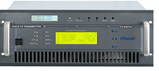 50W טלוויזיה משדר UHF / VHF