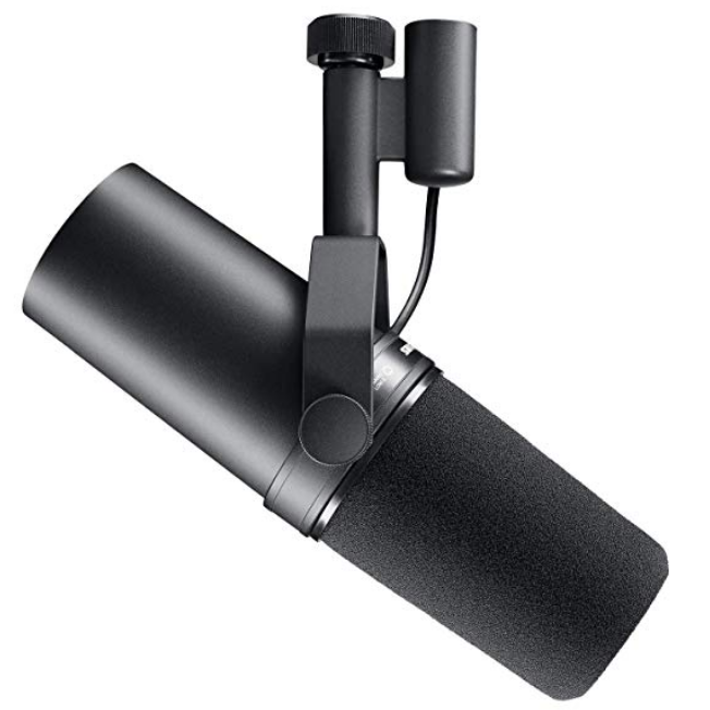 Shure SM7B Cardioid დინამიური მიკროფონი სტუდიის საჰაერო ოთახი