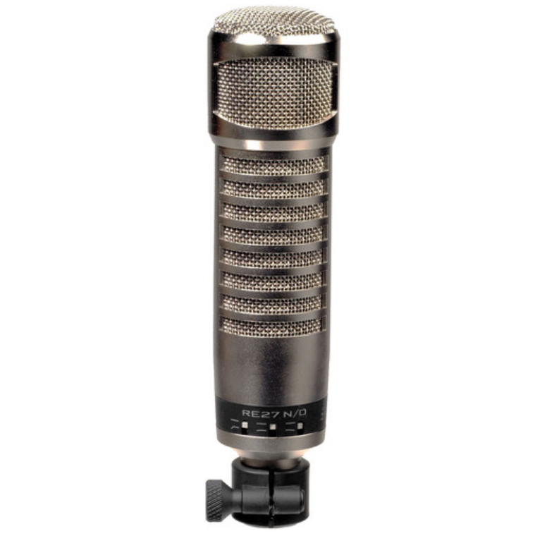 Microfono cardioide dinamico Electrovoice RE27ND per sala studio in onda