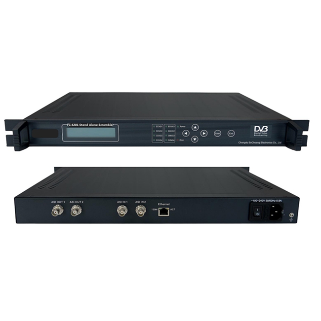 FMUSER FC-4201独立扰码器（ASI输入和ASI输出）