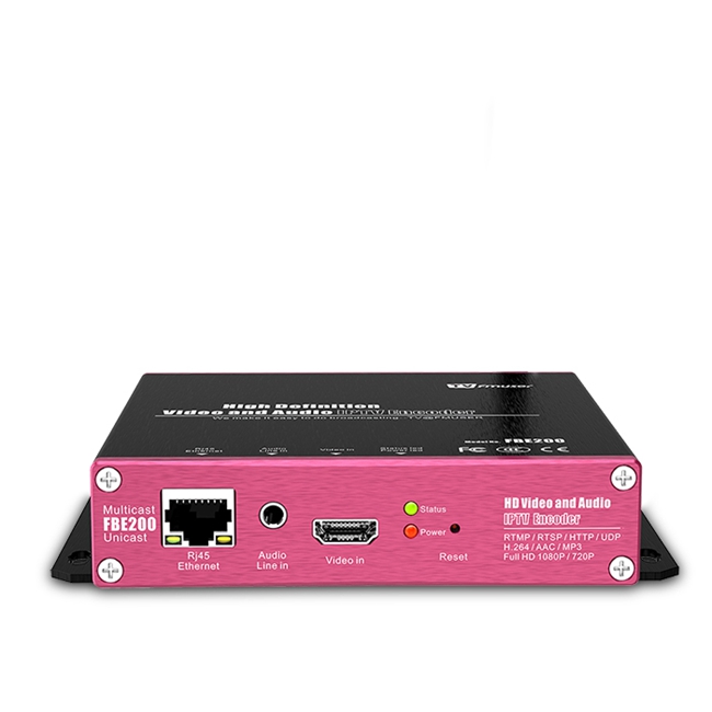 FMUSER FBE200 H.264 H.265 High Definition HD IPTV Streaming Encoder-fmuser enkodeerder