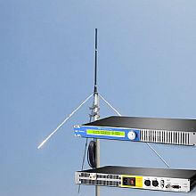 FMUSER 50W เครื่องส่งสัญญาณ FM สำหรับสถานีวิทยุ FM ออกอากาศ FSN-50B + GP100 1/4 คลื่น GP KIT เสาอากาศ