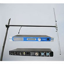 0-50W FMUSER 50W FU-30C PLL Professjonali FM trasmettitur eċċitatur 1U 87-108Mhz + DP100 1/2 dipole mewġa antenna Kit