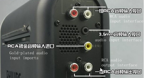 RCA input og output fra bilforstærker