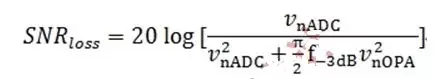 影響信噪比損失的主要因素有哪些？