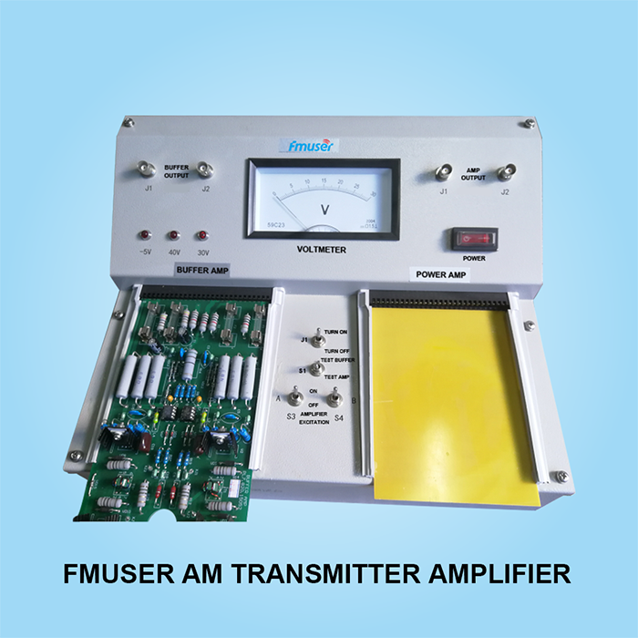 میز تست برد تقویت کننده فرستنده FMUSER AM و تخته تقویت کننده بافر