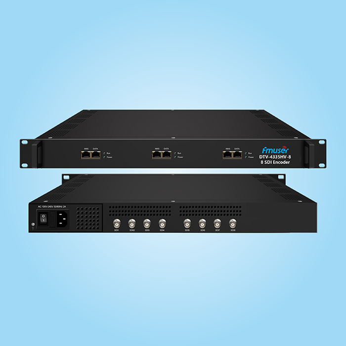 DTV-4335HV-8 8-way SDI input Encoder