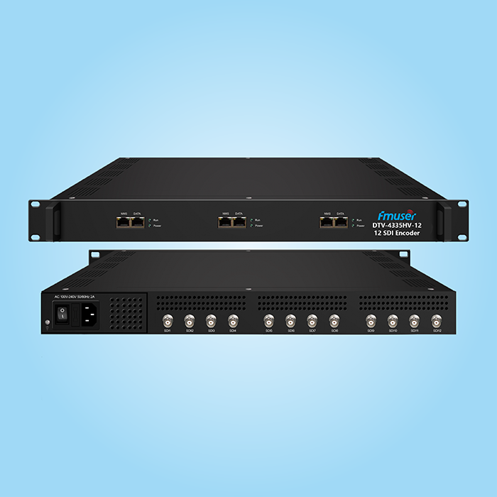 DTV-4335HV-12 way SDI 12 input Encoder