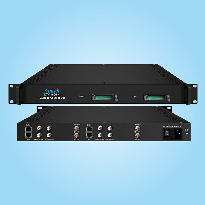 DTV-4696-8 Multi-Channel CI-Receiver