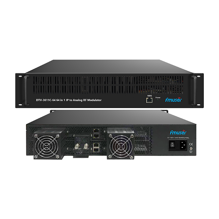 DTV-3611C-64 64 in 1 Modulator RF Analog IP