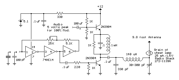 Micro Power AM Broadcast Transmitter