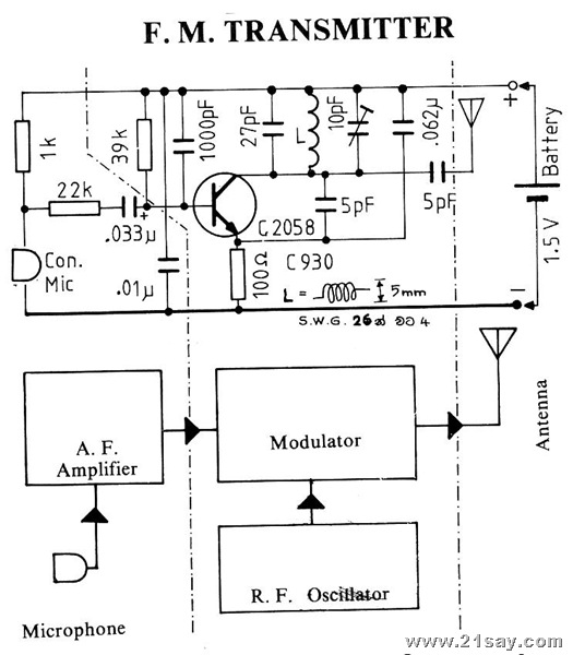 1.5V-powered wireless microphones