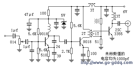 ＦＭ调频发射制作实验