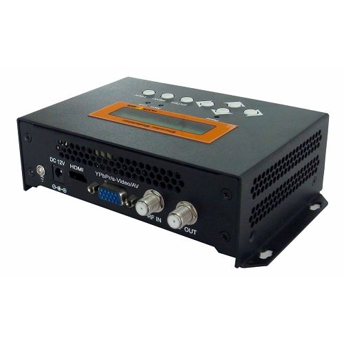 FMUSER FUTV4652H ISDB-T MPEG-4 AVC/H.264 HD/SD Encoder Modulator (Tuner,HDMI,YPbPr/CVBS/S-Video in; RF out) for Home Use