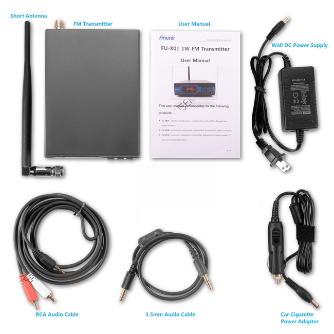 1w transmițător kit FM